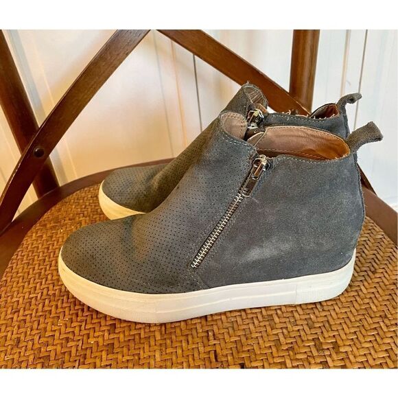 Steve Madden carlen grey platform booties size 6 - Picture 4 of 9